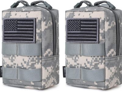 Tacticool 2 Pack Molle Pouches