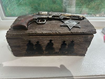Western "Marshall" Trinket/Storage Box