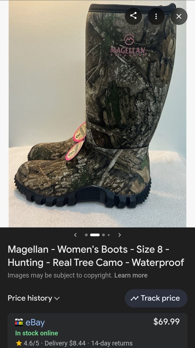 New Magellan wonens size 10