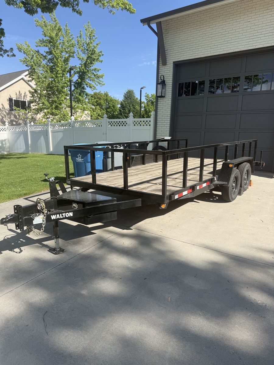 Walton 16’ multi use trailer