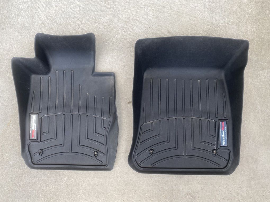 Weather Tech Rubber Floor Mats x2