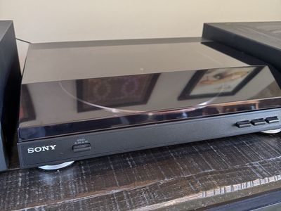 Sony PS-LX300USB Stereo Turntable System - USB Output & Phono Preamp