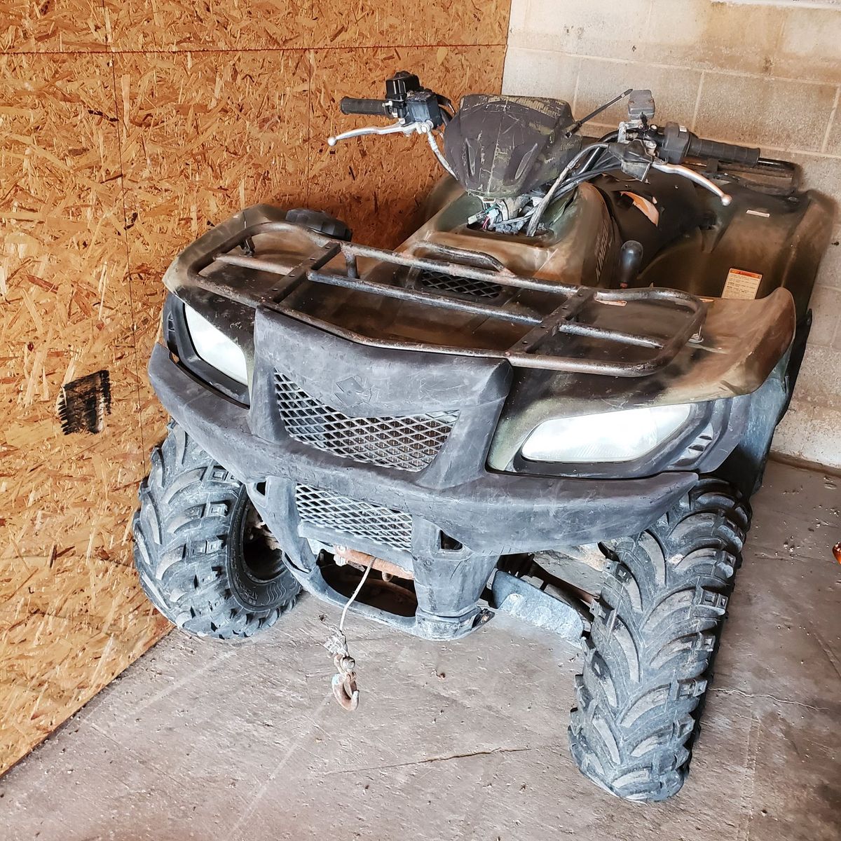 Suzuki King Quad 450 EFI BLOWN UP