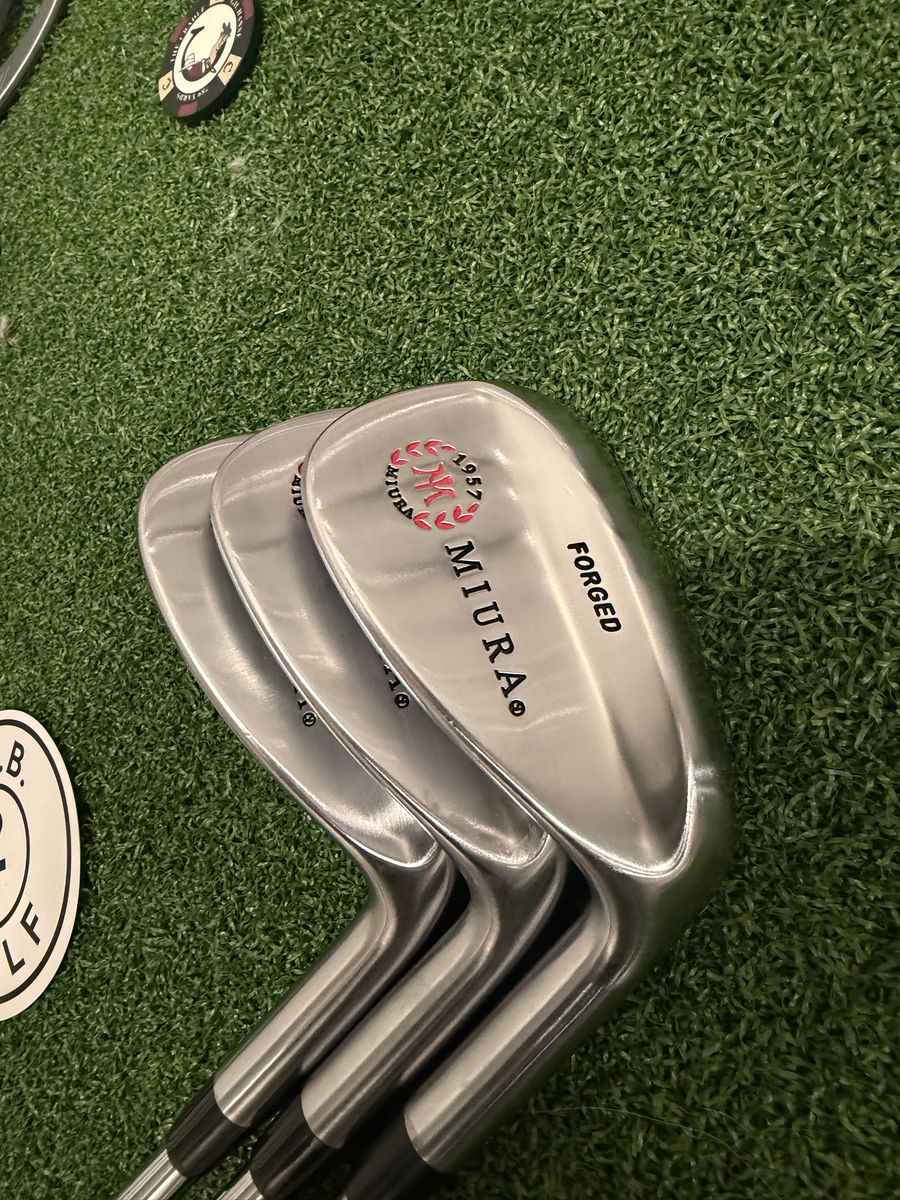 Miura 1957 Forged Wedge Set 51V/55C/59C Modus 125 Stiff Excellent