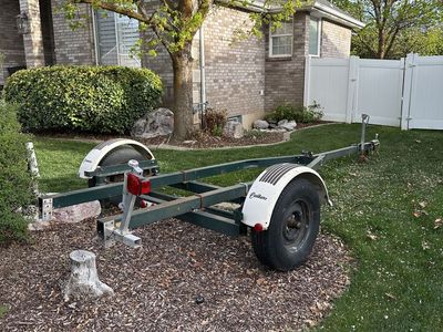 Boat trailer for hobby or repair