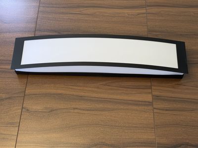Hampton Bay Woodbury 24.6" LED Bathroom Vanity Light Bar – Matte Black