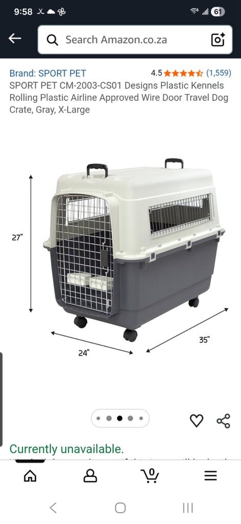 XL Dog Kennel (Never Used)