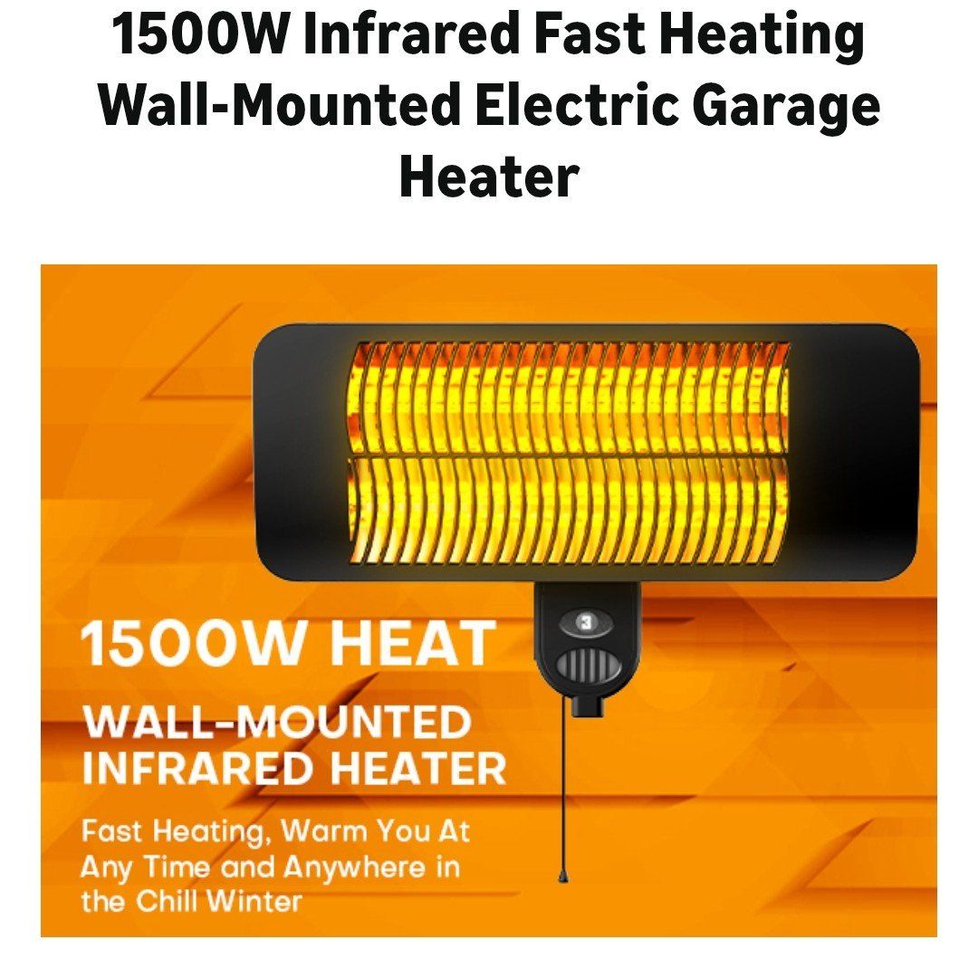 1500w heater new