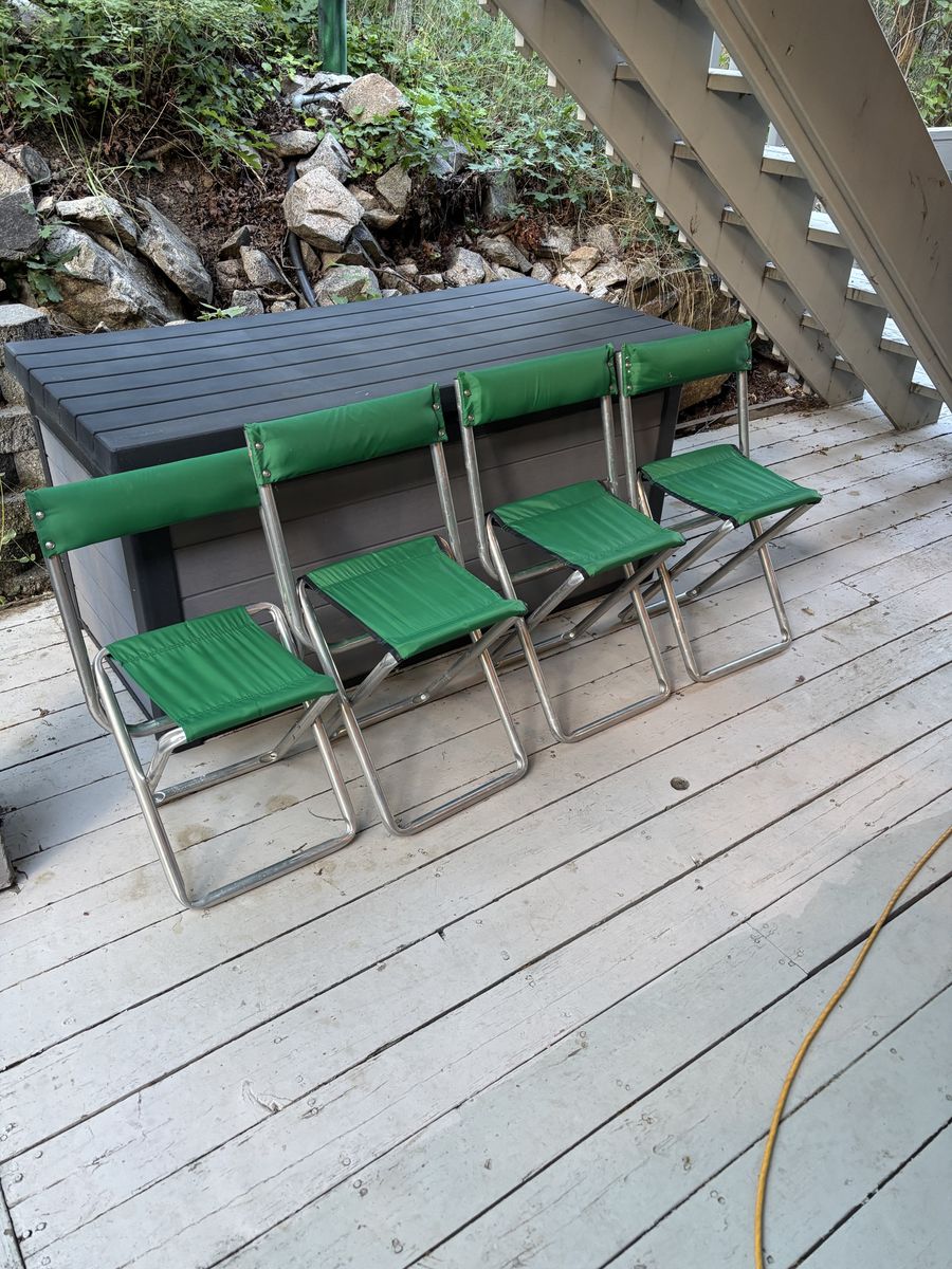 Folding Camp Stools