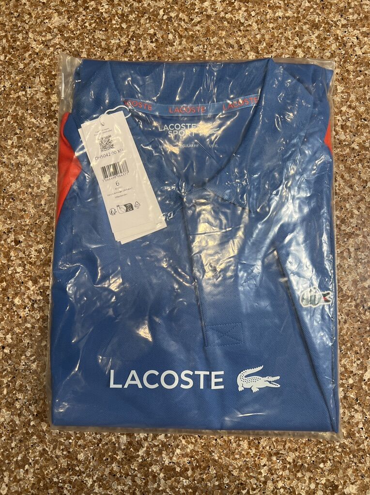 Lacoste Polo Shirt - Regular Fit Men’s Size 6