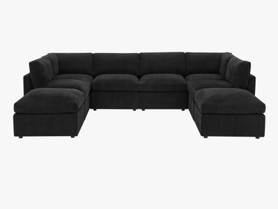Arvill Corduroy U-Shaped Sectional