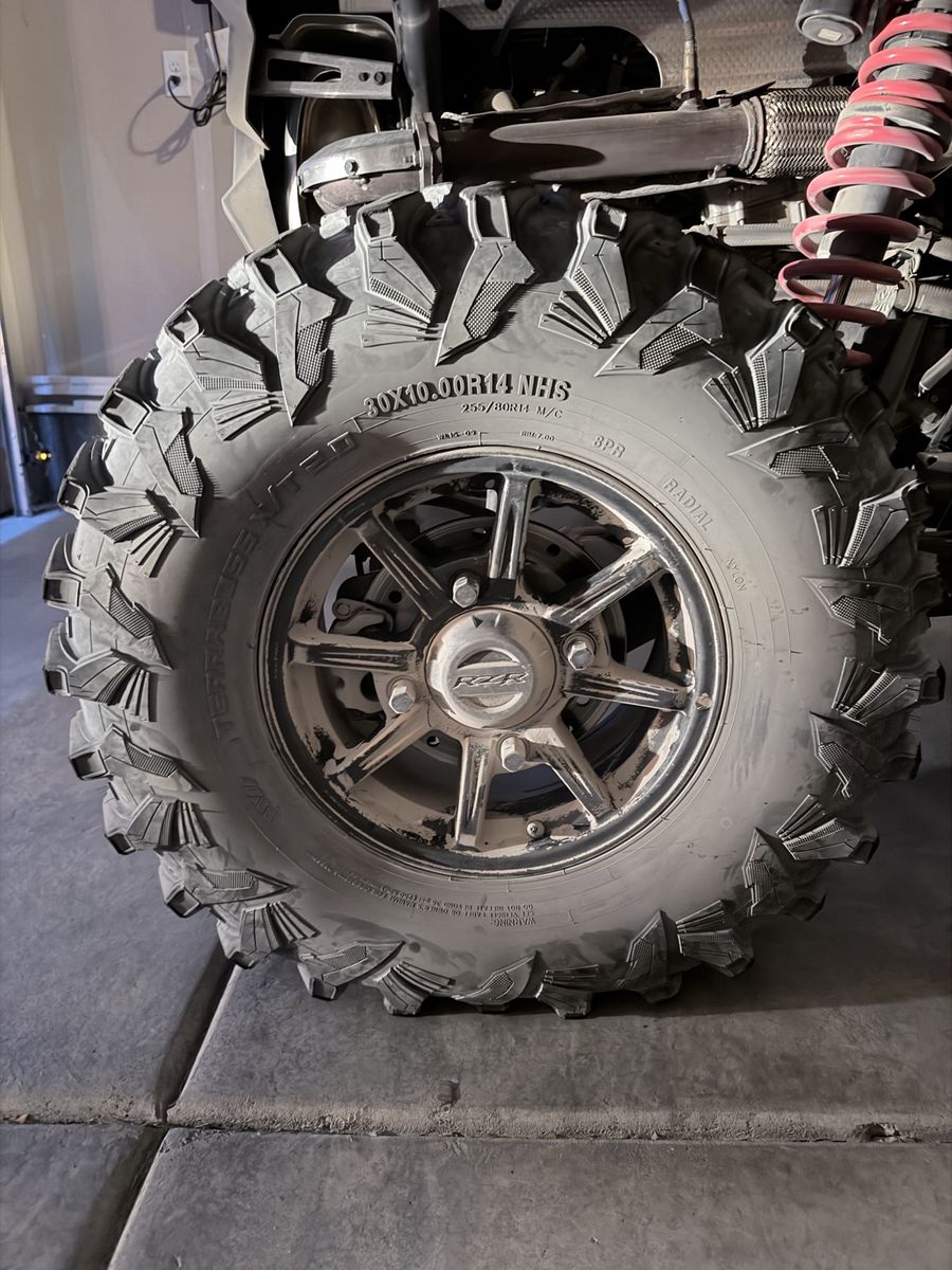 Stock Rzr Pro Xp Tires And Wheels