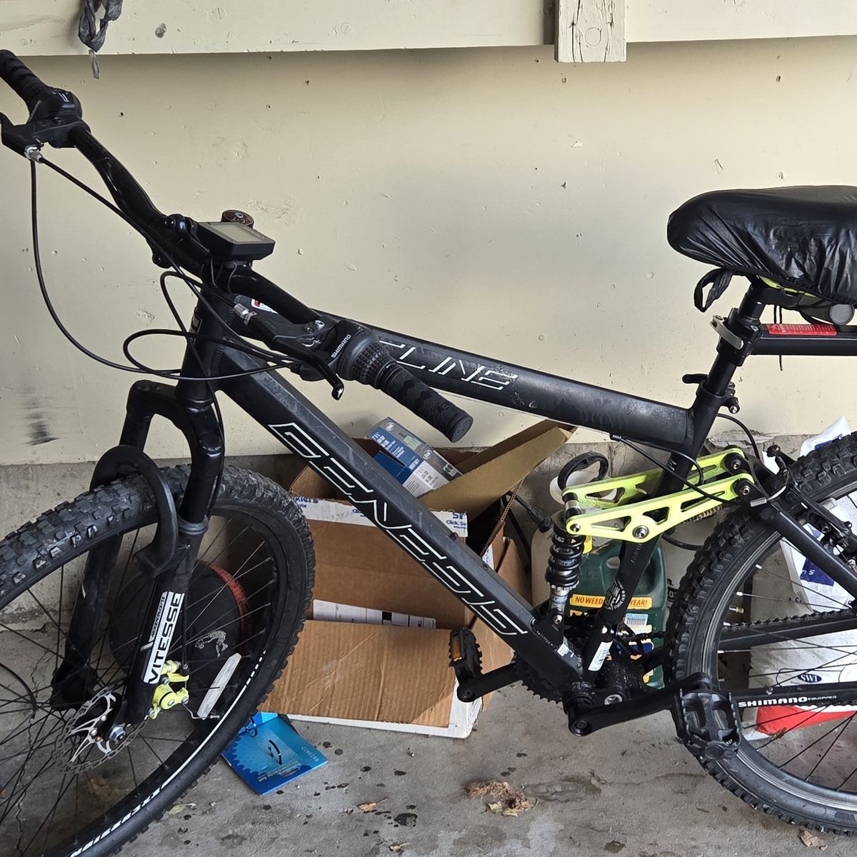 Incline genesis mountain bike