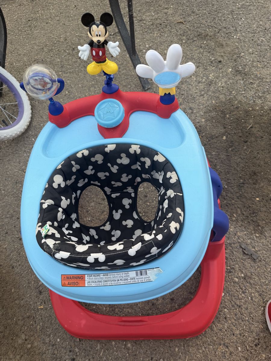 Disney Baby Mickey Mouse Activity Walker with Toys