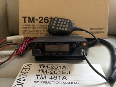 Kenwood TM-261A 2 Meter Radio