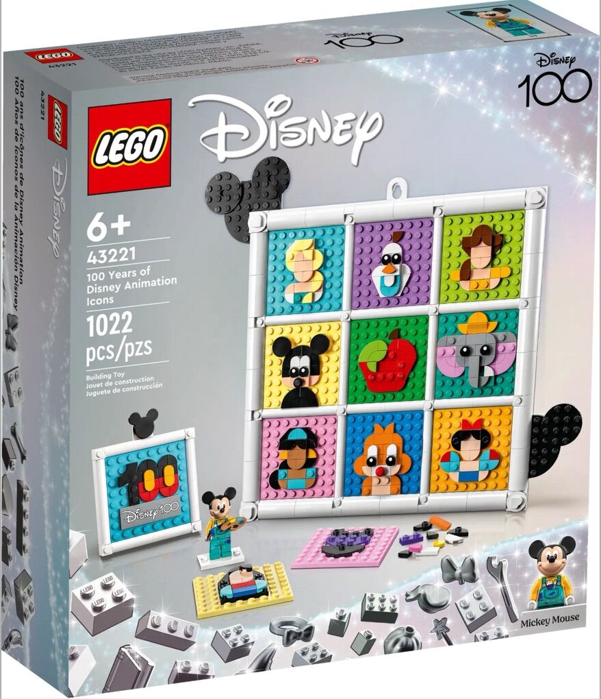 LEGO 100 Years of Disney Animation Icons 43221