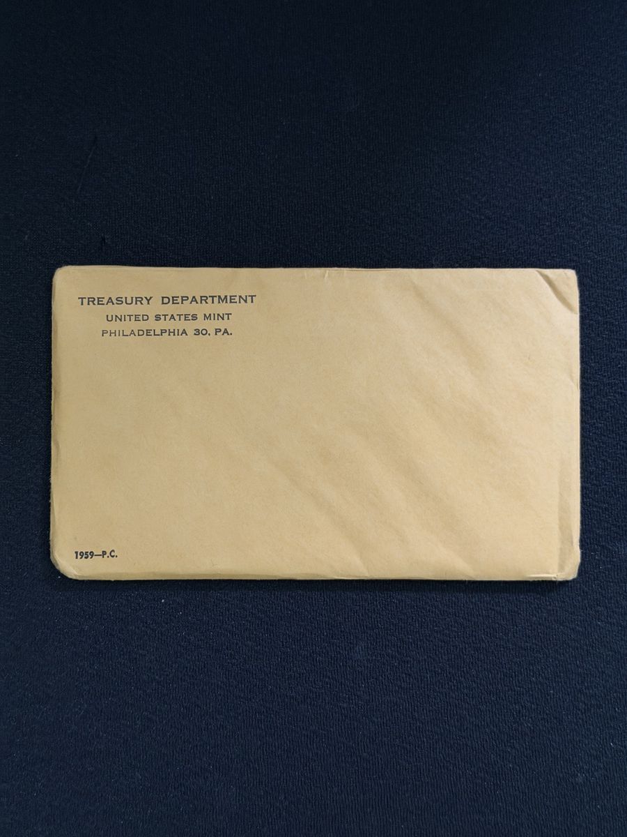 Unopened US Treasury Proof Set – 1959 – Philadelphia Mint