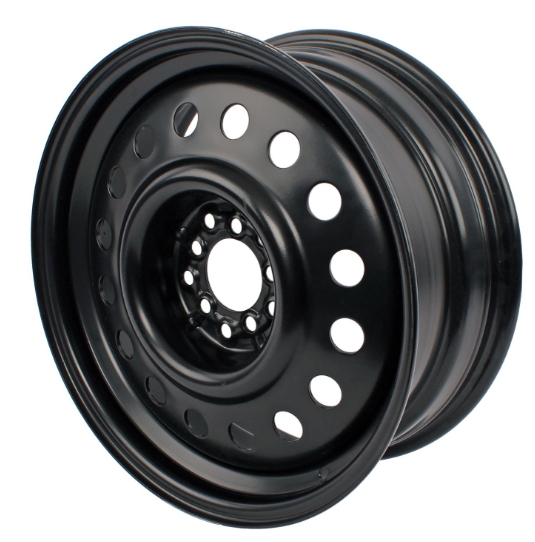 New - (1) ASIA Trailer Wheel 11/12/25 17x7.00 Black Wheel