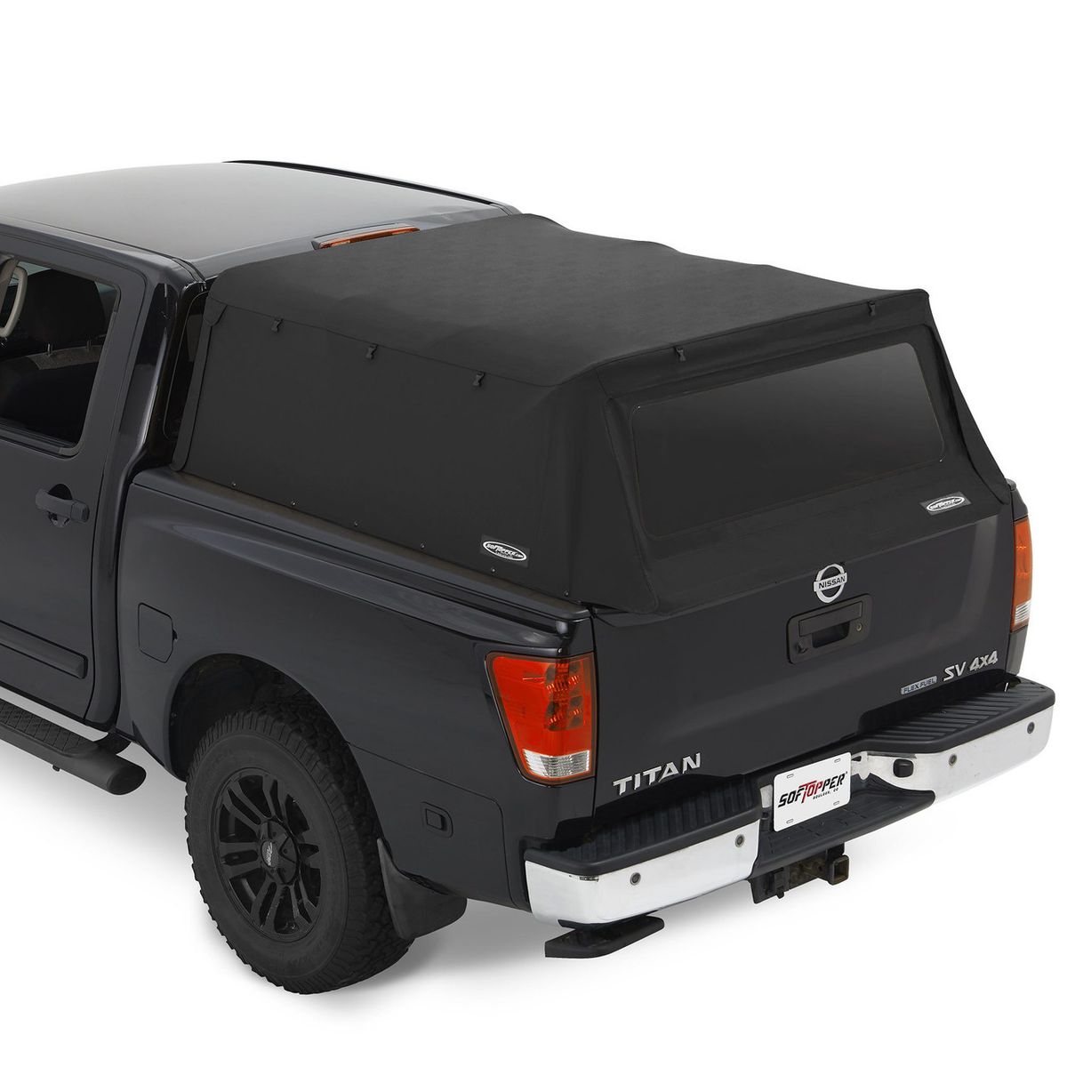 Black Softopper for Nissan Titan | 5.5' Bed
