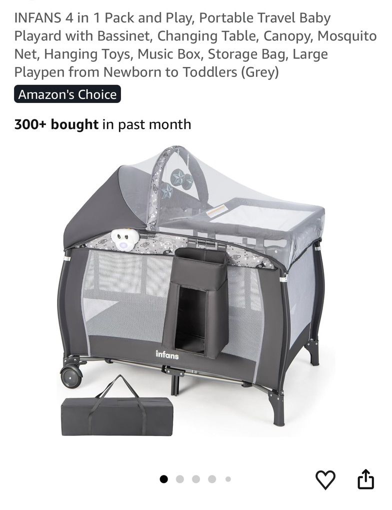 Infans Pack And Play (4 in 1)