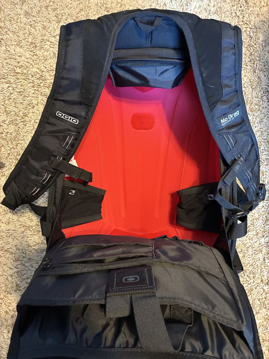 Ogio No Drag Mach 3 riding backpack