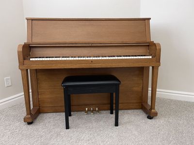 Beautiful Refinished Upright Piano – Great Condition
