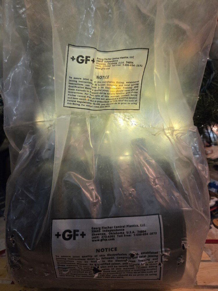 George Fisher Electrofusion Coupling Fitting
