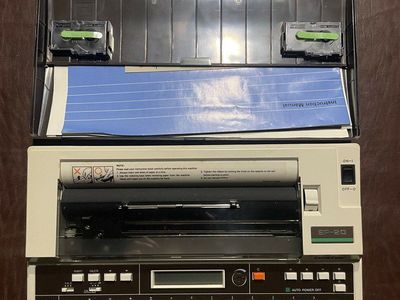 ISO dot-matrix typewriter