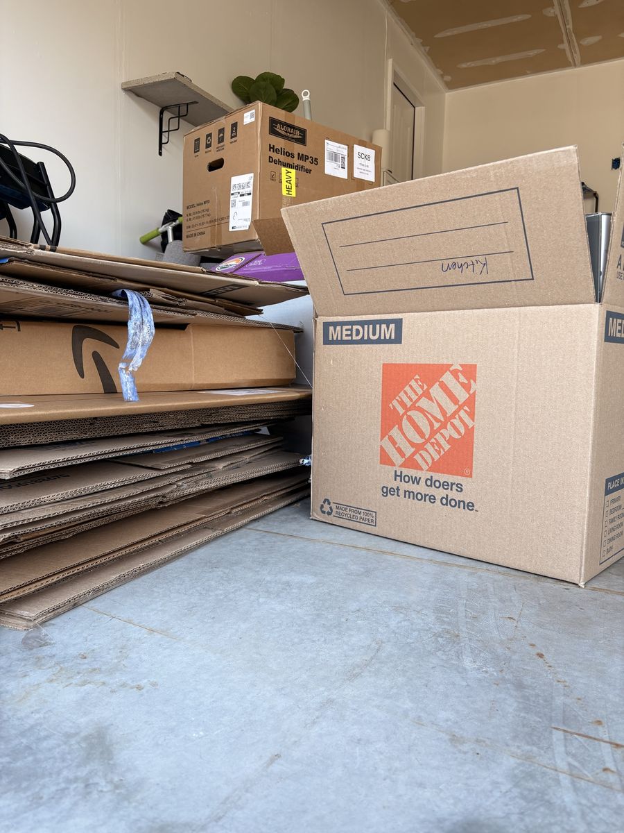 Moving boxes
