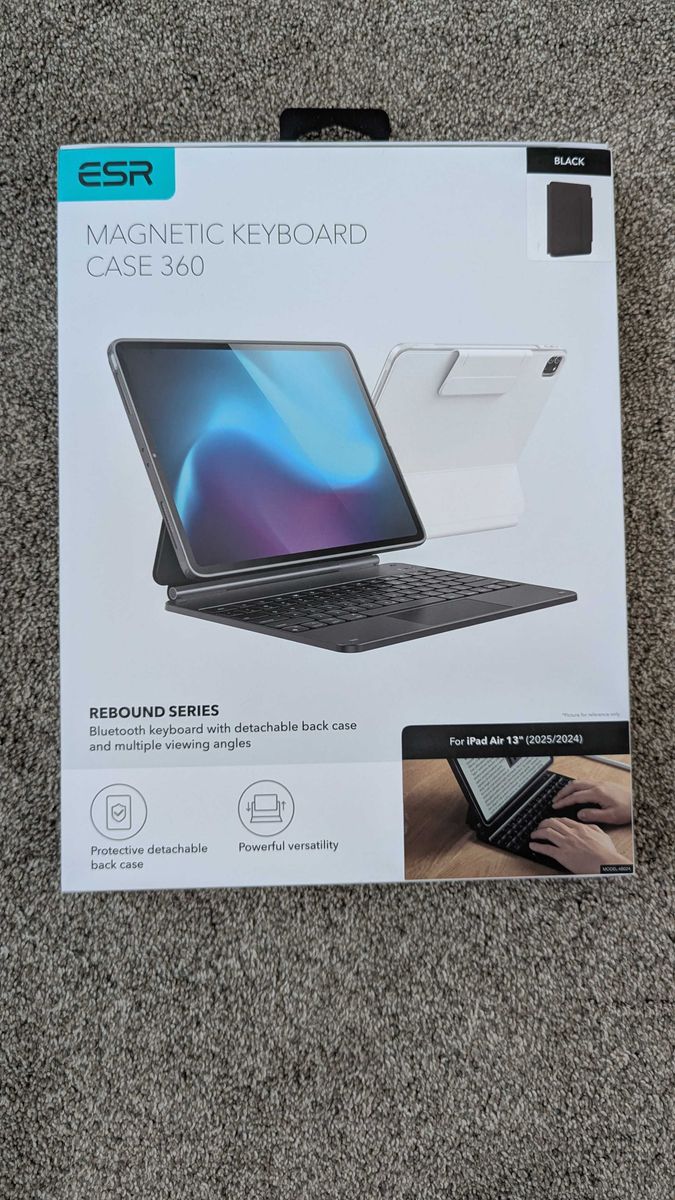 Magnetic Keyboard case for iPad Air 13"