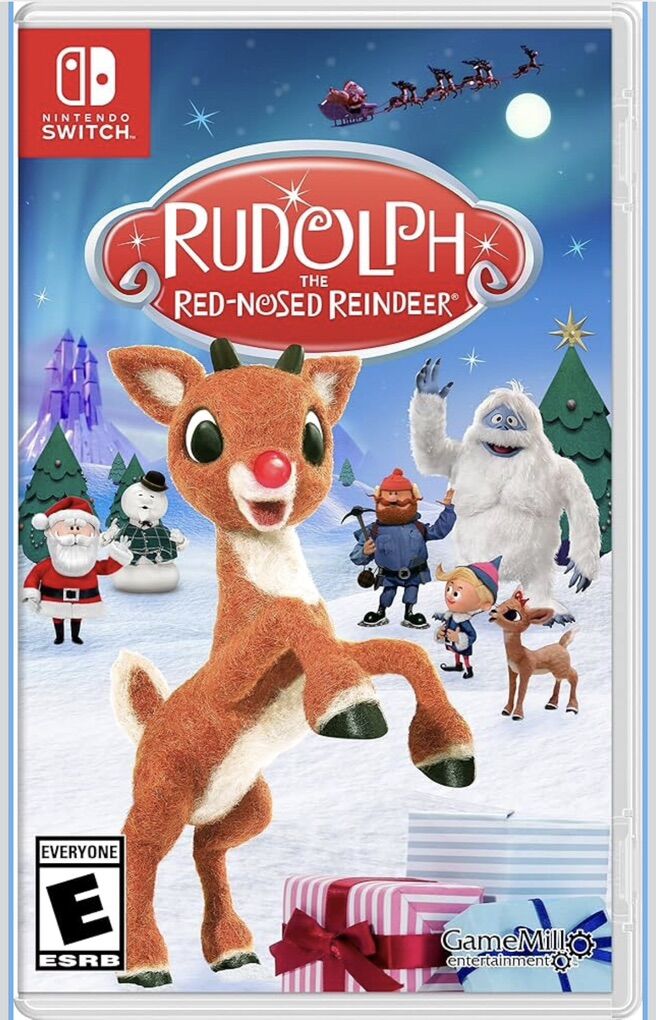Nintendo switch game Rudolph the red nose reindeer
