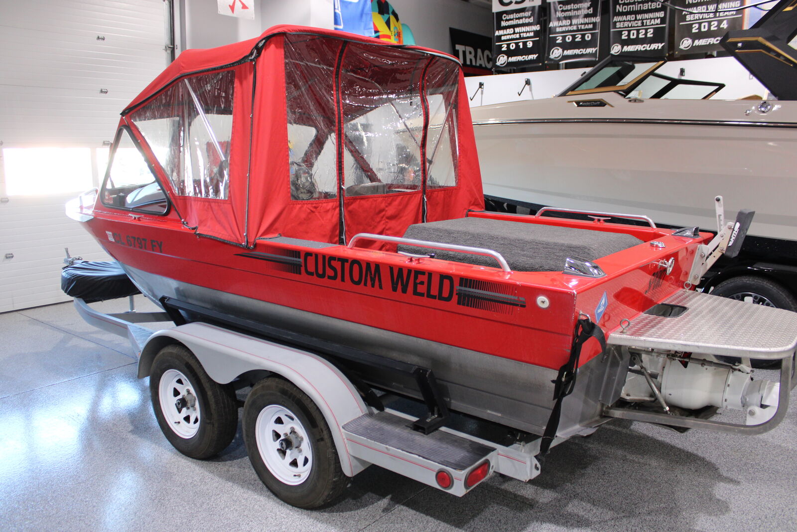 1999 Custom Weld Sport Jet River Boat ( Nice boat Low Hours! )