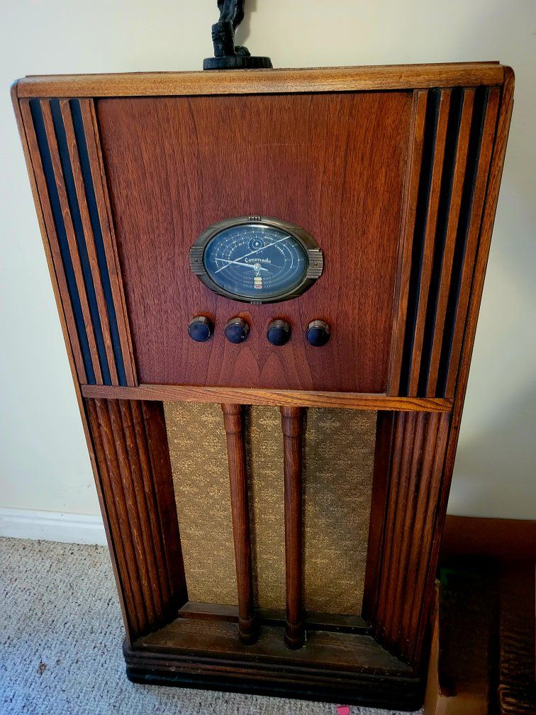 Antique Floor Radio