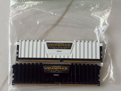 2 sticks of 2x8 Corsair ram