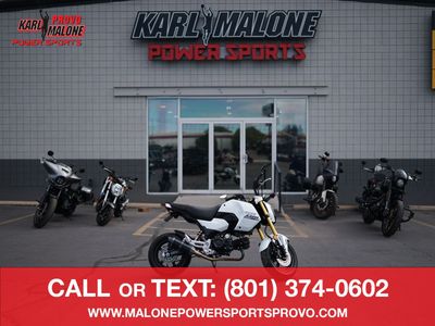 2026 Honda Grom-SP Matte Black Metallic - UH00990