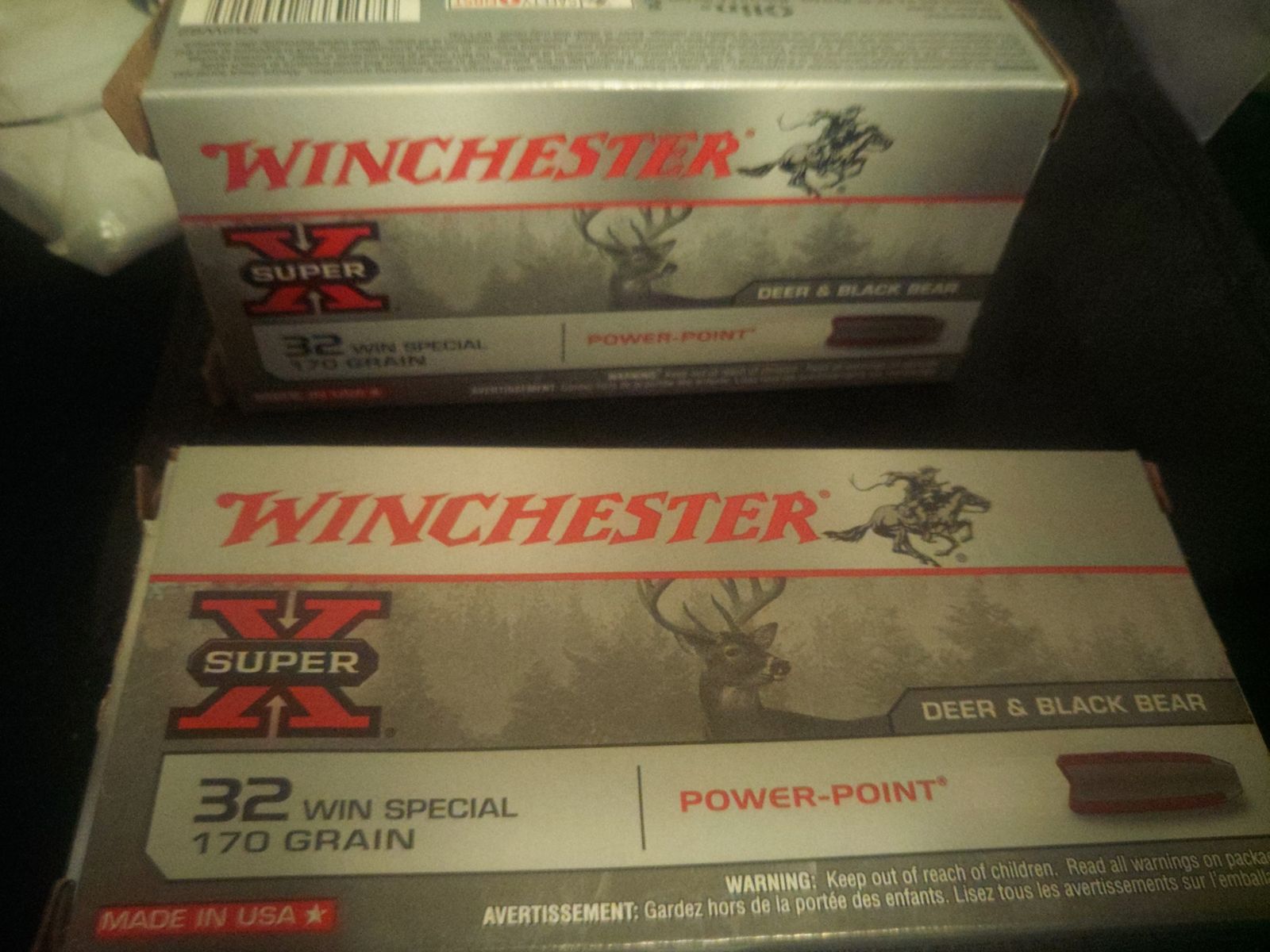 Winchester 32 Special 170 grain Ammo:  New