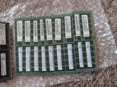 SK Hynix/Micron16GB PC4-2133P DDR4-2133MHz ECC Server RAM Memory (Lot of 27)