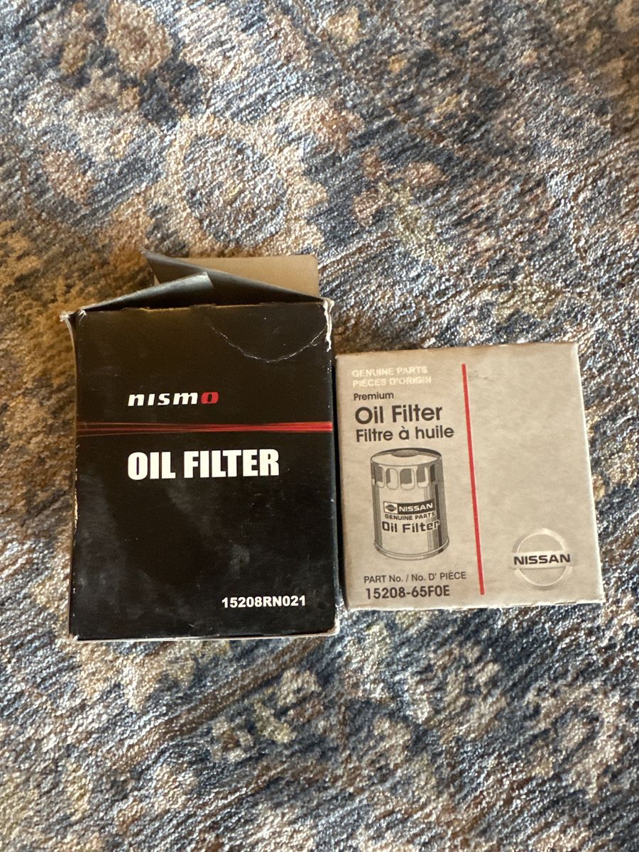 Nissan / NISMO 370Z Oil Filters (2) – New