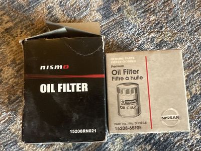 Nissan / NISMO 370Z Oil Filters (2) – New