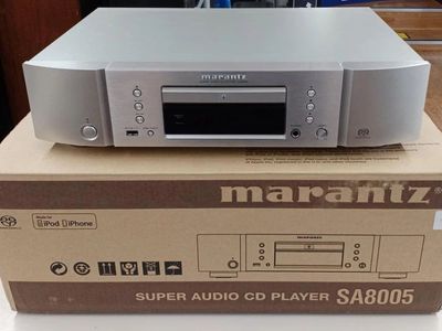 The Marantz SA8005 SACD player features a high-performance digital-to-analog converter (DAC) from Cirrus Logic, 2016-