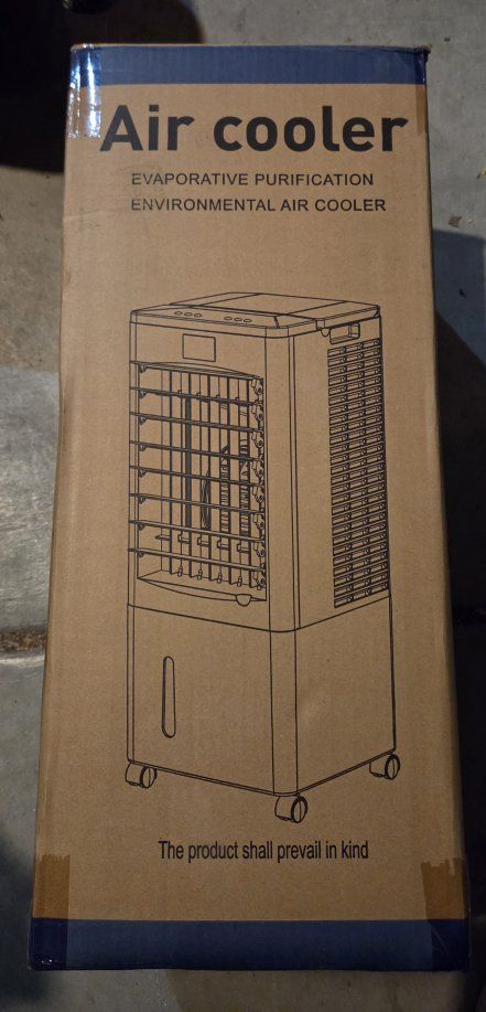 New Air Cooler, Indoor Room Swamp Cooler, Evaporative Cooler, AC Unit, Fan,  Bedroom, Office, Apartment, Portable A/C
