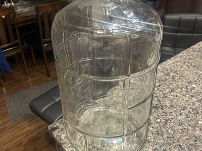 MMHWT 5 Gallon Glass Carboy Fermenter for Wine & Beer Brewing, Home Brewing Container