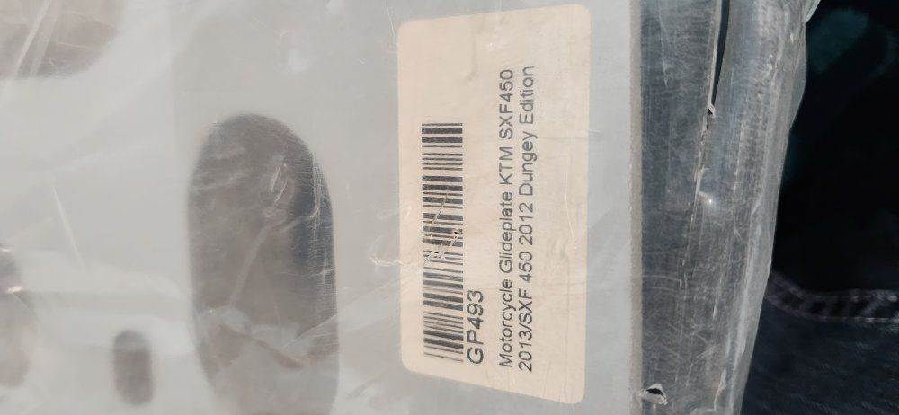 NEW SKID PLATE KTM 12-13 KTM 450SXF