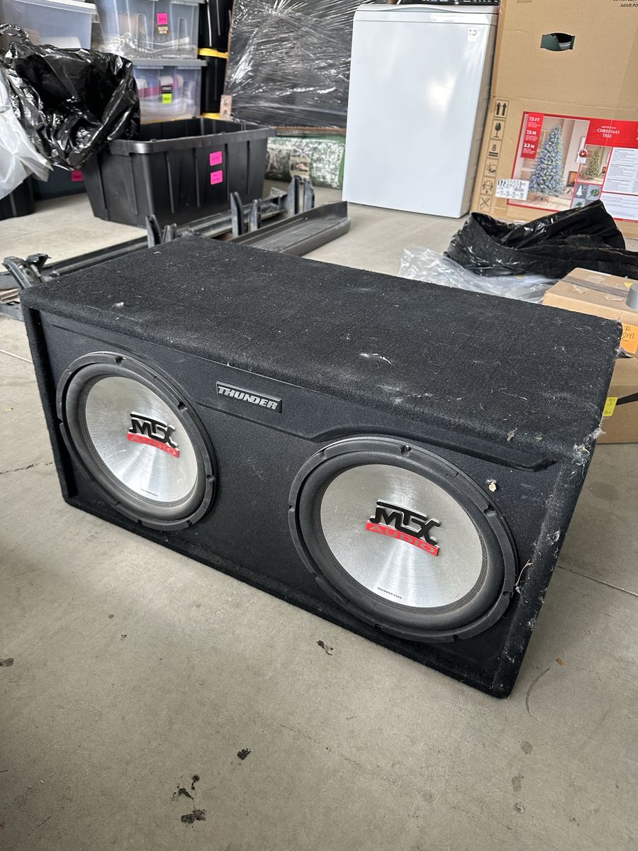 12” MTX Thunder Subs