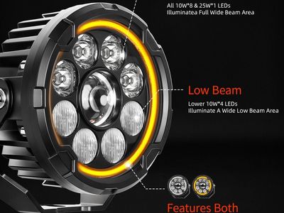 Aux Motorcycle Lights