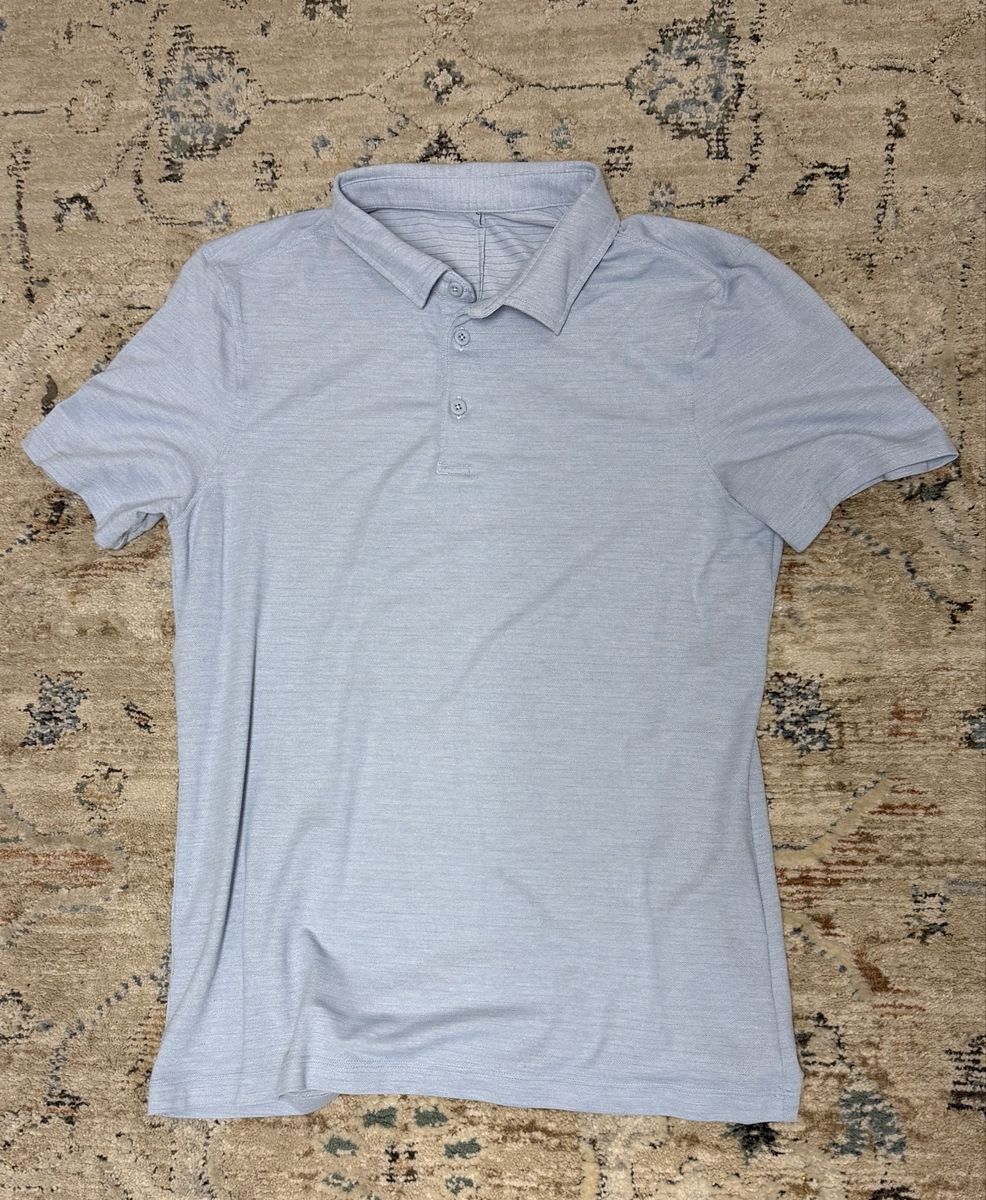 Light Blue Lululemon Polo