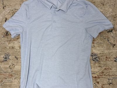 Light Blue Lululemon Polo