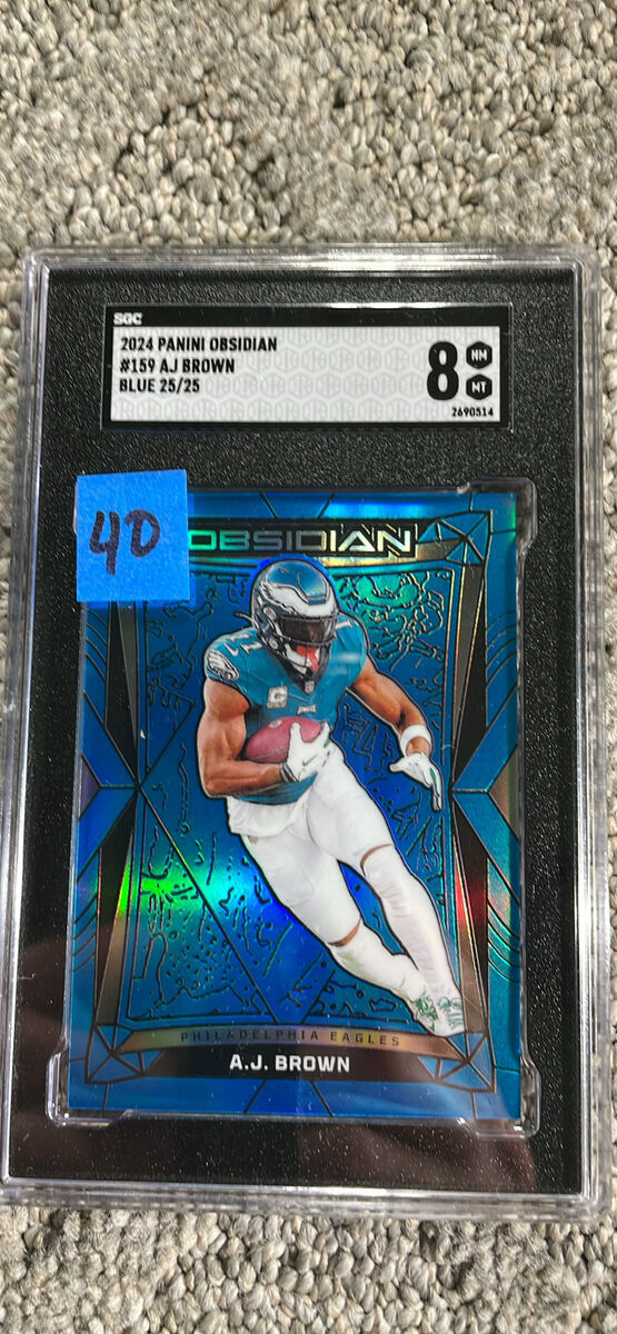 AJ Brown Philadelphia Eagles graded slabs