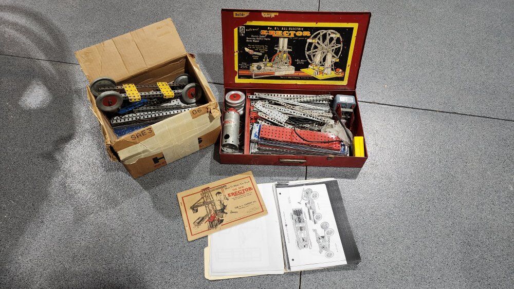 Vintage Erector Sets 1950s