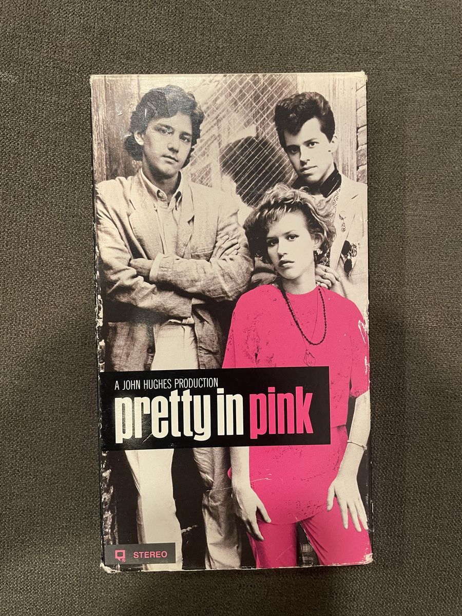 Pretty in Pink VHS Tape (1986 John Hughes Paramount)